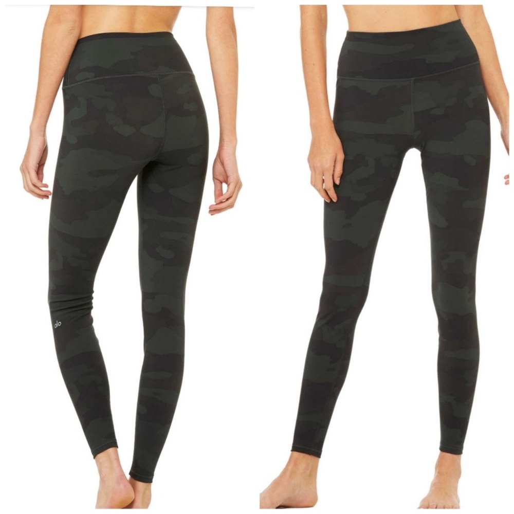 Alo Vapor High Waist Leggings Hunter Camouflage